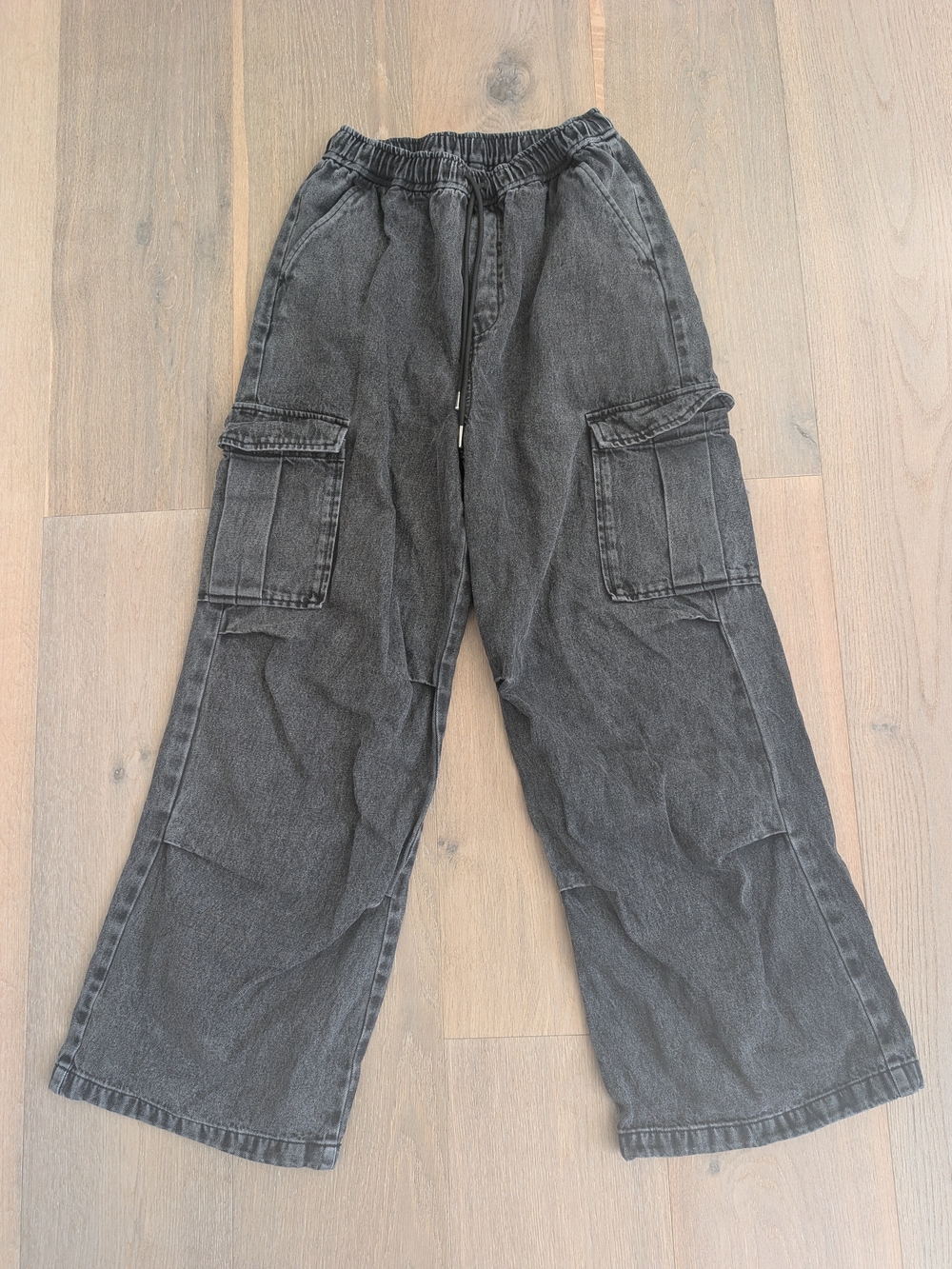 WEGO Japan Women's Wide-Leg Cargo Jeans